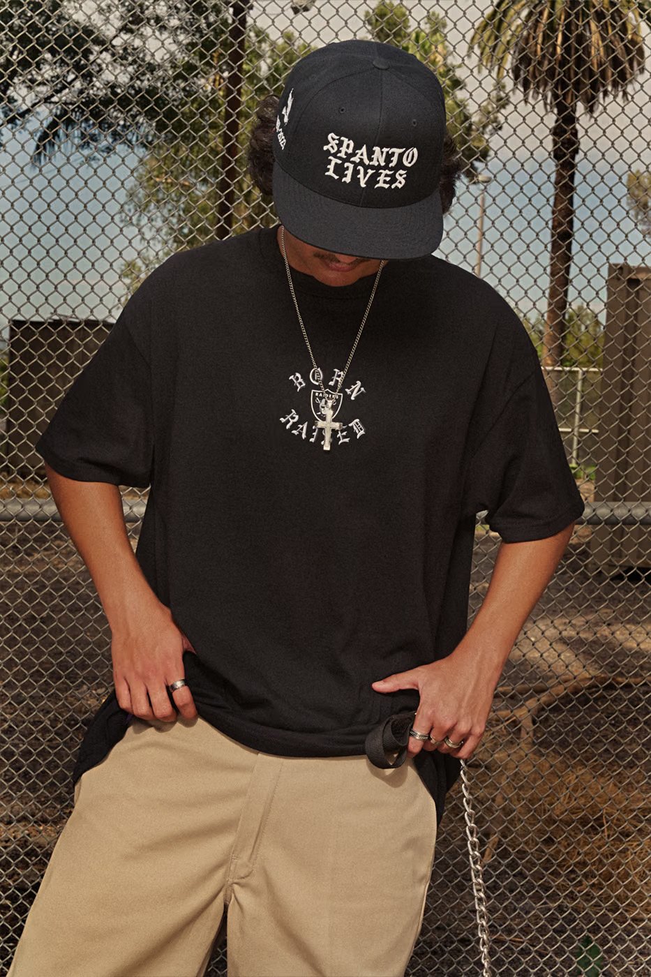 Born x Raised × NFL — campaign photograph