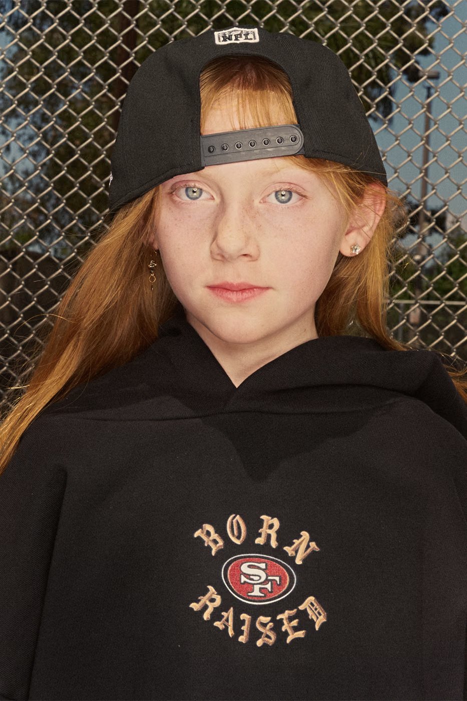 Born x Raised × NFL — campaign photograph