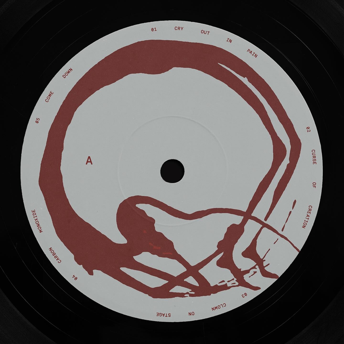 Corbin — Crisis Kid, vinyl label, side A