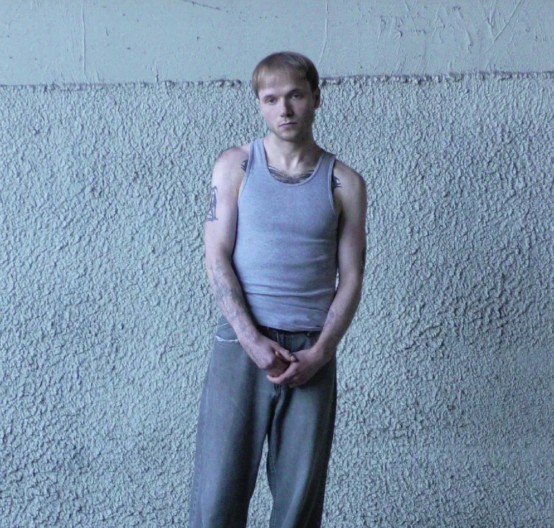 Corbin — portrait against the wall