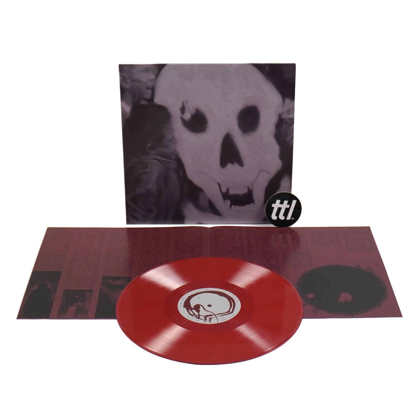 Corbin — Crisis Kid red vinyl packaging
