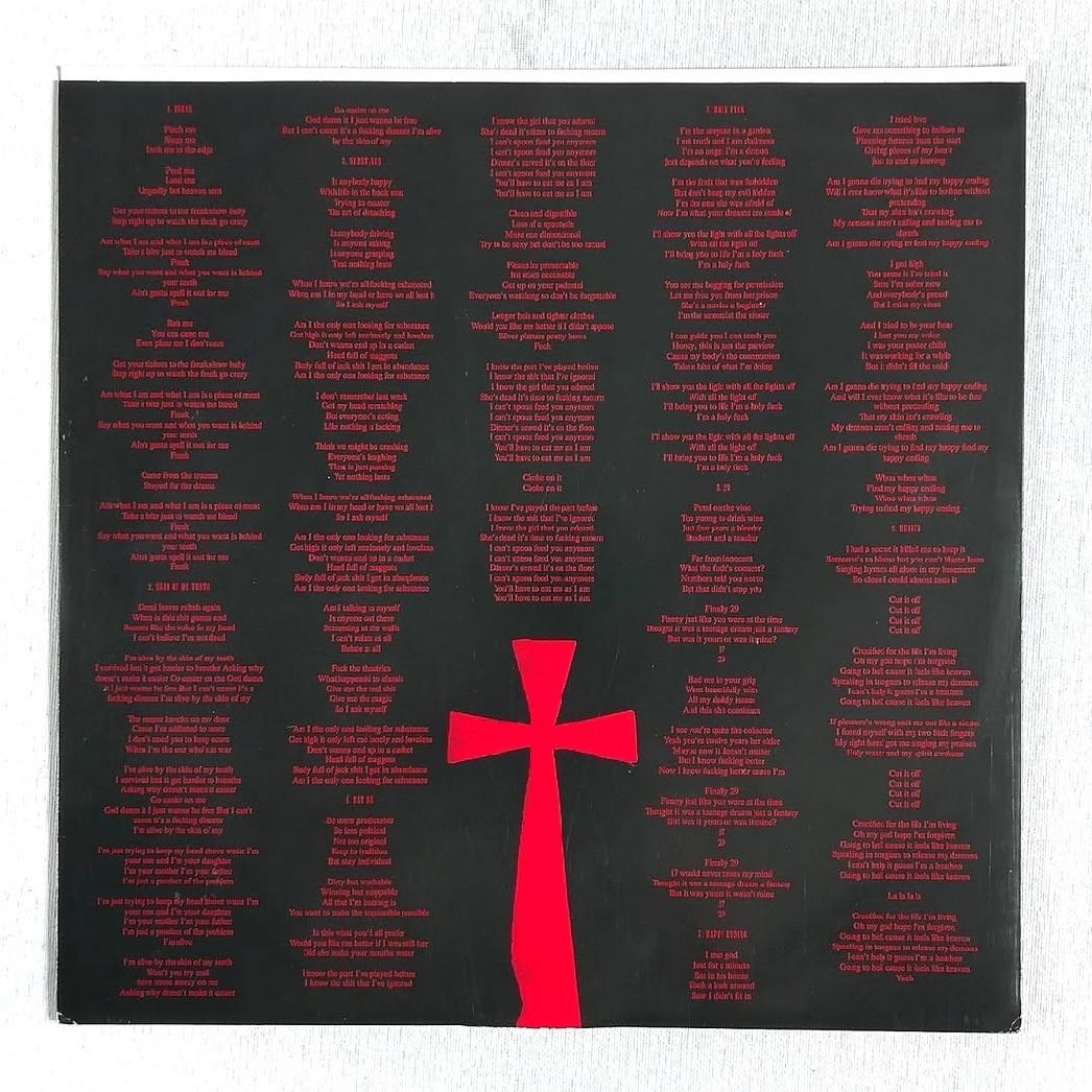 Demi Lovato — Holy Fvck artwork