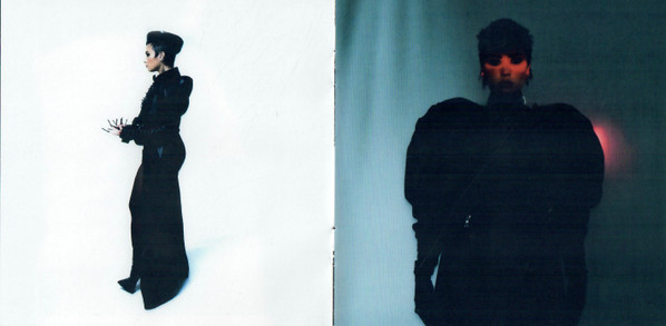 Demi Lovato — Holy Fvck CD packaging: booklet spread — full-length photographs