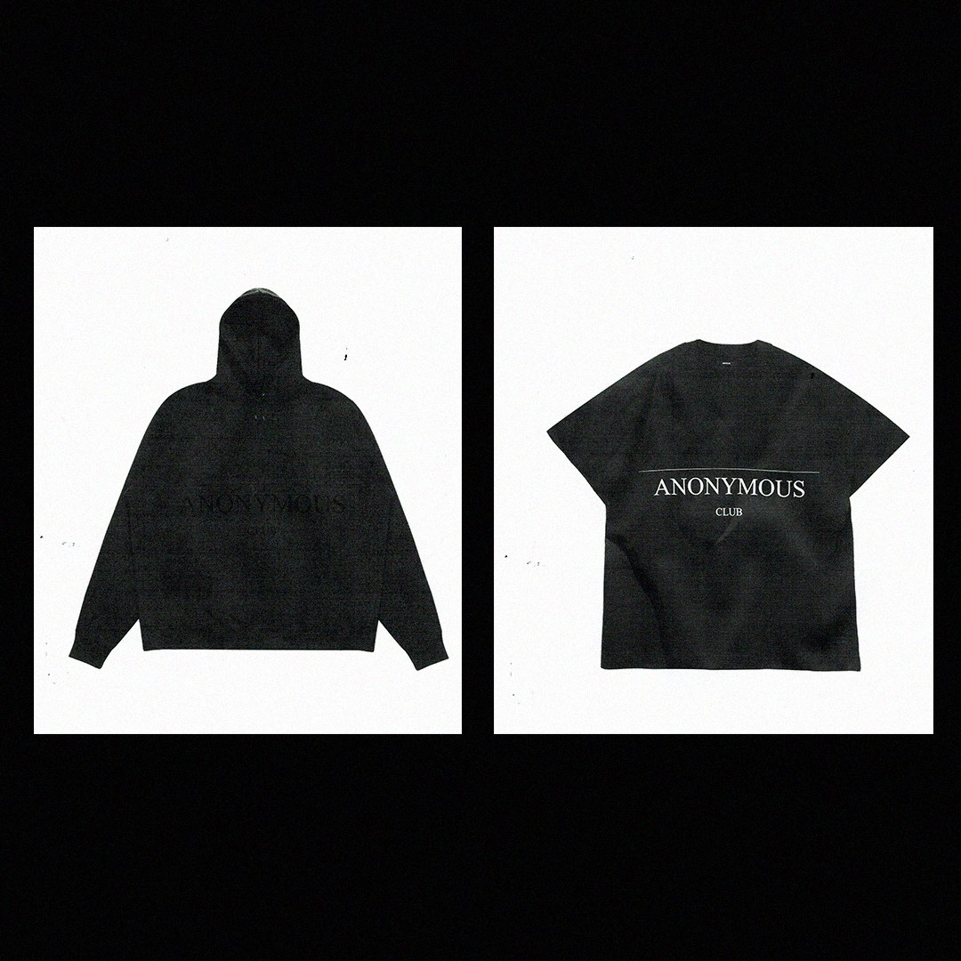 Hood By Air — Anonymous Club hoodie and tee