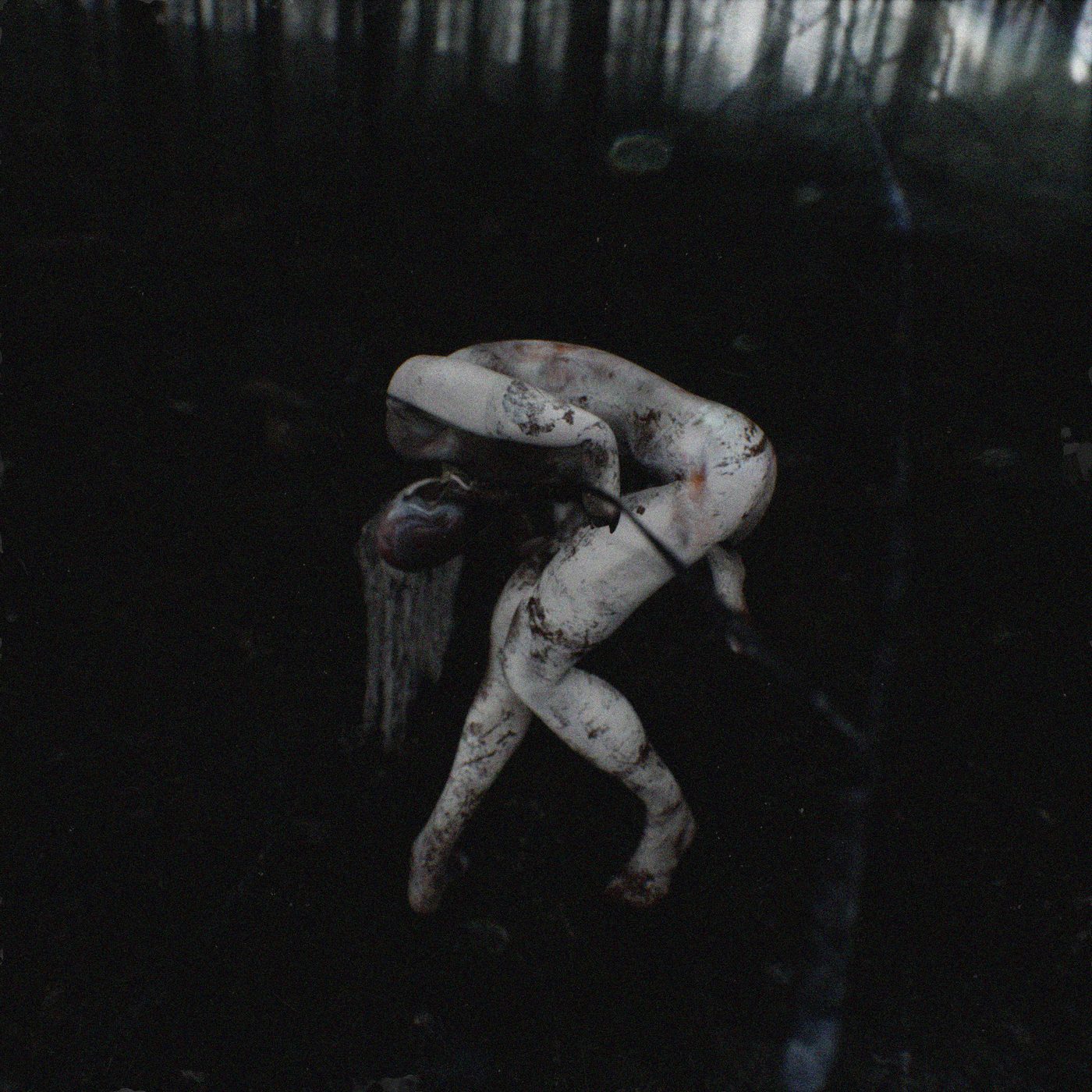 Hood By Air — dark render, the creature in the forest