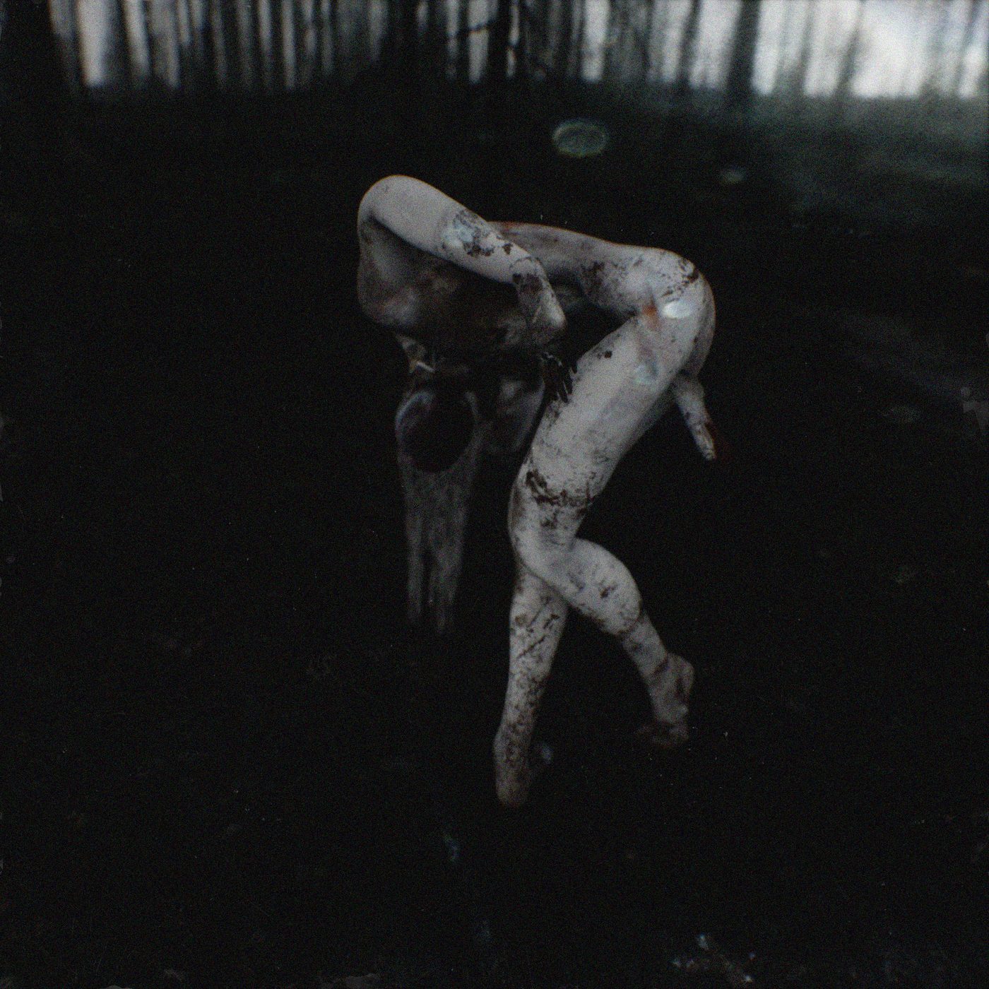 Hood By Air — dark render, the creature in the forest
