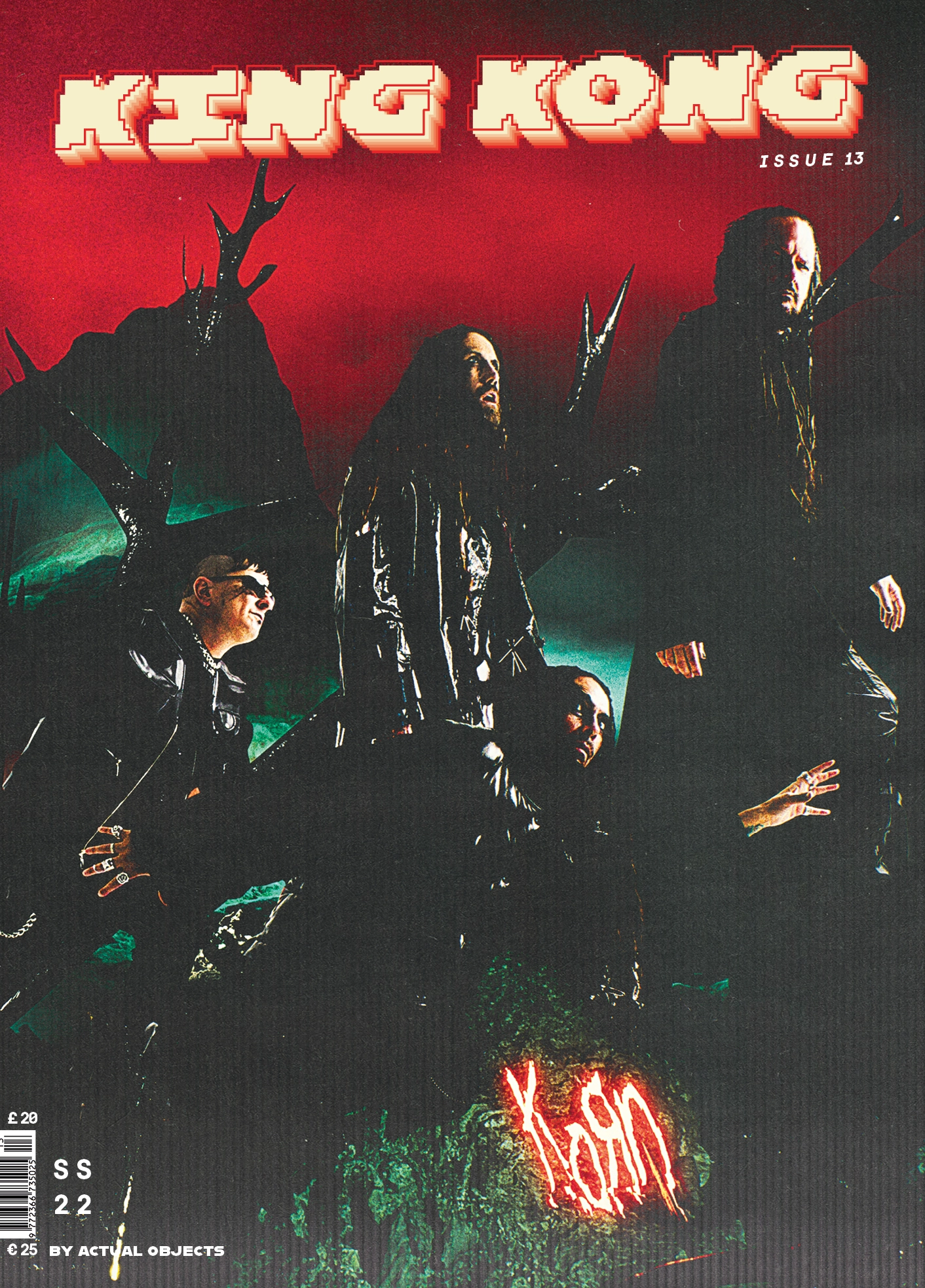 Korn — King Kong Magazine, Issue 13 cover