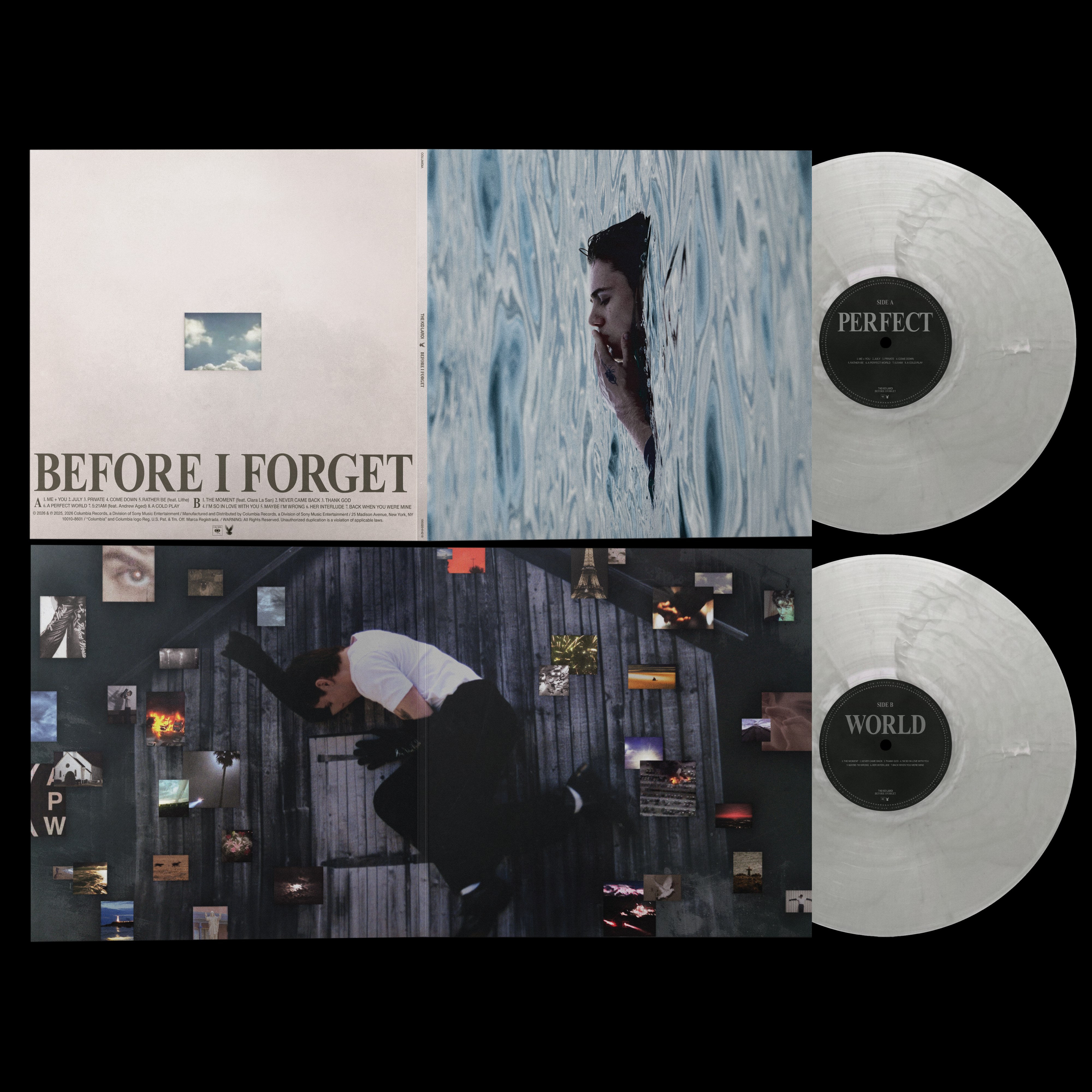 The Kid Laroi — Before I Forget vinyl, the full package — covers, gatefold and both discs