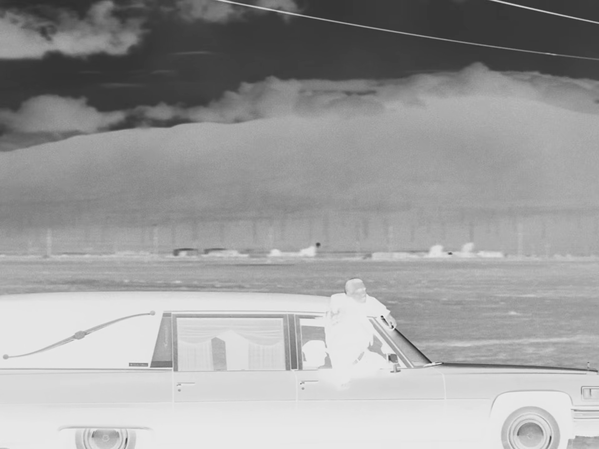 The Kid Laroi — I Condemn, film still (inverted wide shot)