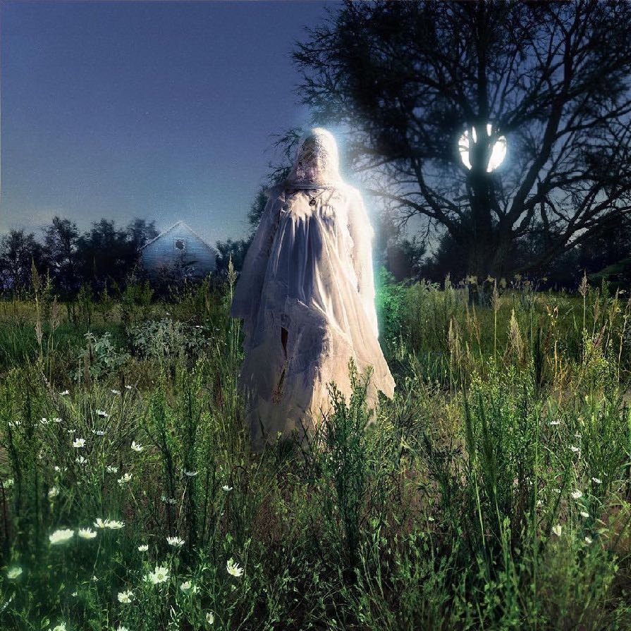 Noah Cyrus — The Hardest Part album cover, figure in a field