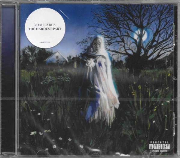 Noah Cyrus — The Hardest Part CD booklet: cover in jewel case
