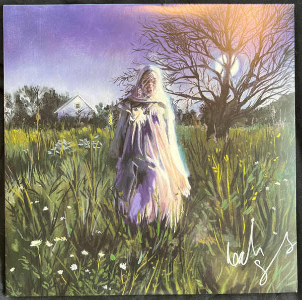 Noah Cyrus — The Hardest Part vinyl packaging: signed US LP, front