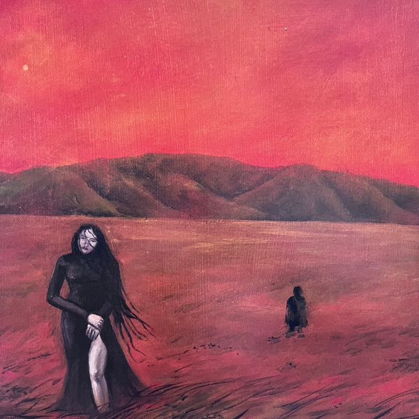 Noah Cyrus — The Hardest Part vinyl packaging: US inner sleeve painting