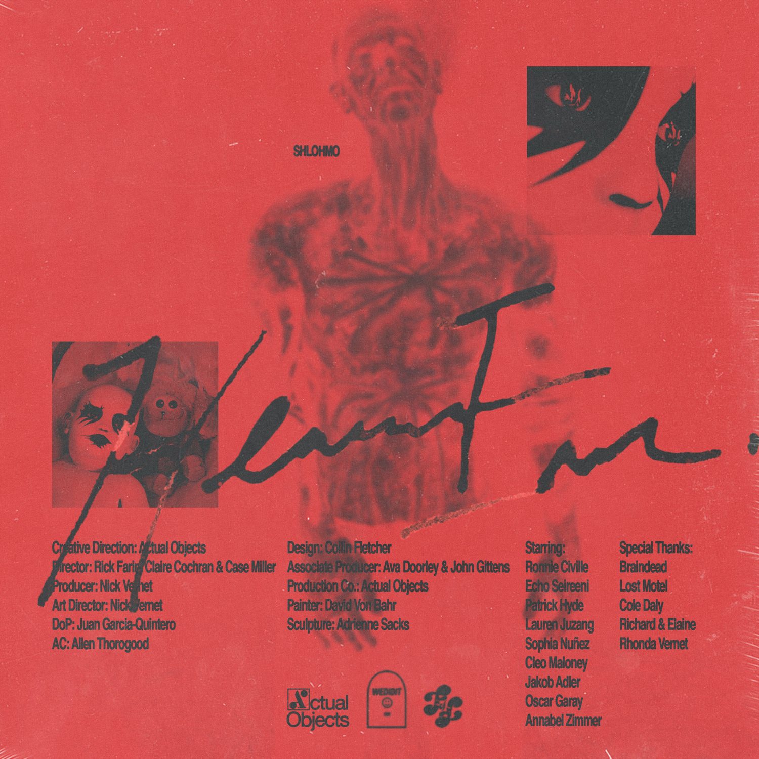 Shlohmo — Heaven Inc., campaign graphic