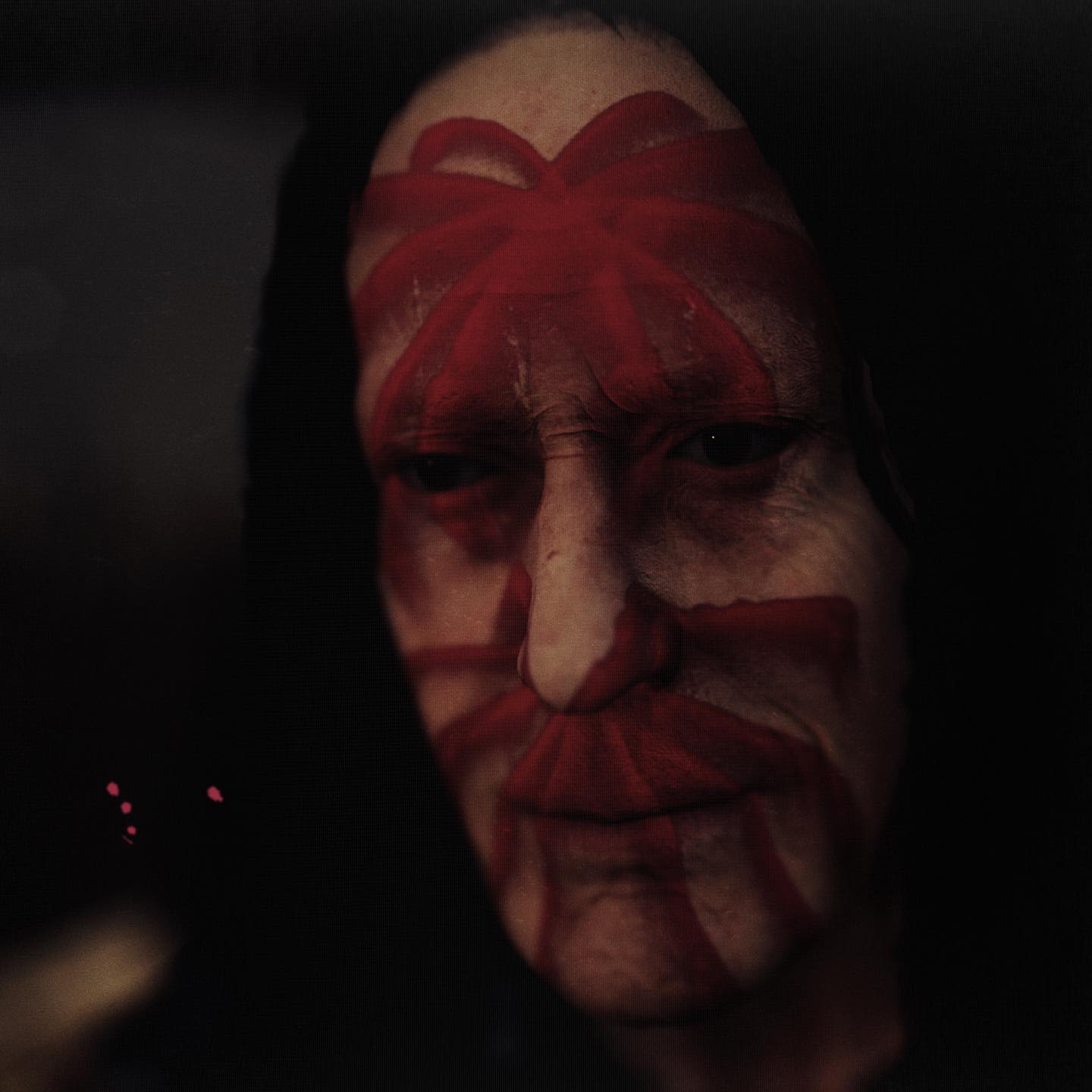 Shlohmo — Looking at Plants, face-paint close-up