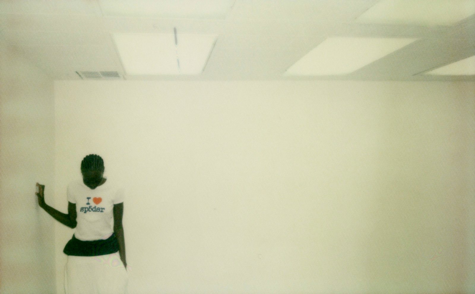 Sp5der — I love Sp5der tee in a white room